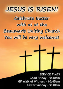 Easter Service Times at the Beaumaris Uniting Church