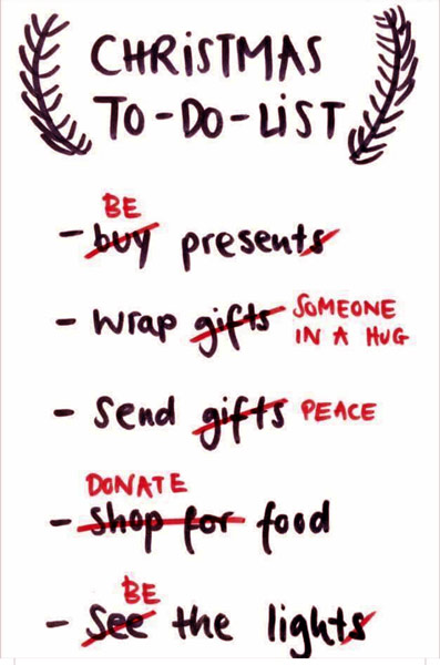 Christmas To Do List - Beaumaris Uniting Church