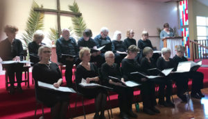 Palm Sunday Choristers Beaumaris Uniting Church